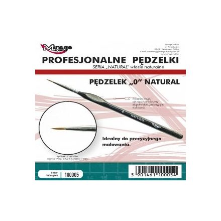 Brush - Natural Size 0