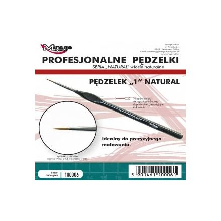 Brush - Natural Size 1