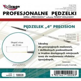 Brush - Precision Kolinsky Size 4