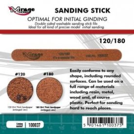 Sanding Stick - Double Grid 120/180