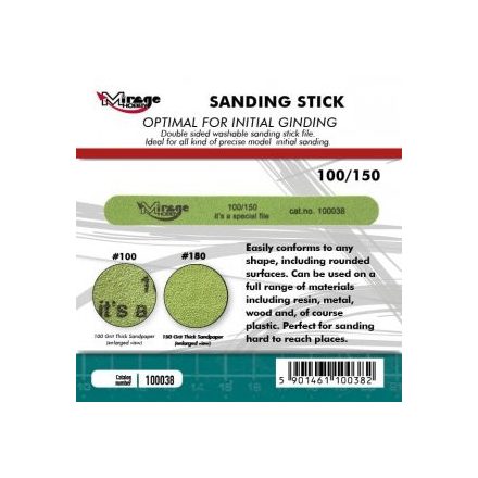 Sanding Stick - Double Grid 100/150