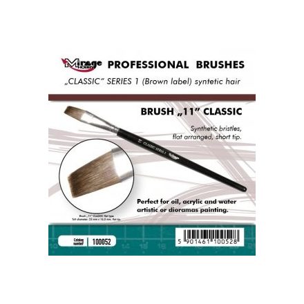 Brush - Flat High Quality Classic Series „1”  Size 11