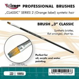 Brush - Flat High Quality Classic Series „2”  Size 3