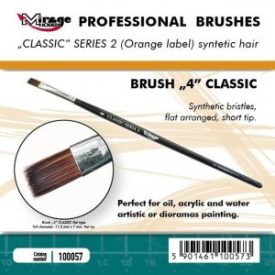 Brush - Flat High Quality Classic Series „2”  Size 4
