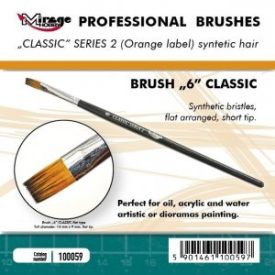 Brush - Flat High Quality Classic Series „2”  Size 6