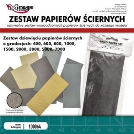 Sand Paper Set (9 Pcs)