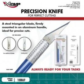 Tools - Precision Knife +  5 Blades (Blue)