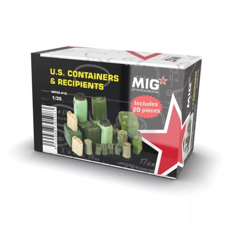 Resins - U.S. CONTAINERS & RECIPIENTS 1:35