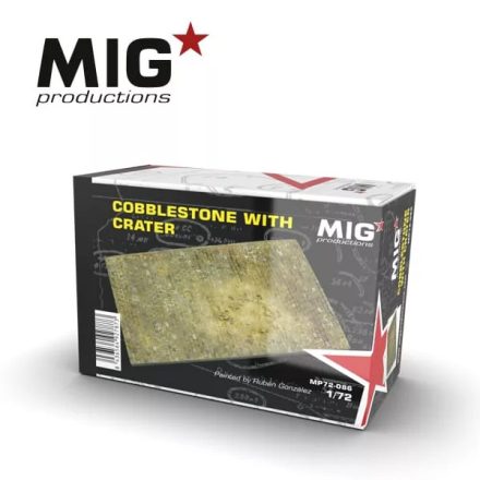 Resins - COBBLESTONE WITH CRATER 1:72
