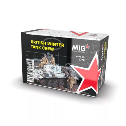 Resins - BRITISH WINTER TANK CREW 1:72