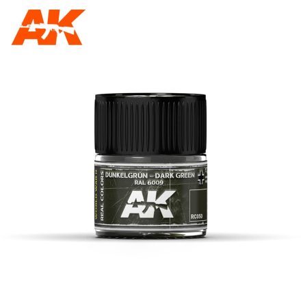 Real Color Paint - Dunkelgrün-Dark Green RAL 6009 10ml