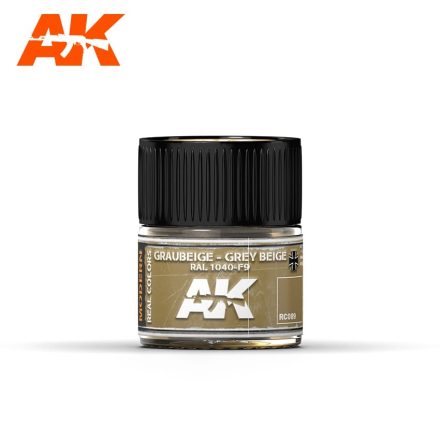 Real Color Paint - Graubeige-Grey Beige  RAL 1040-F9  10ml
