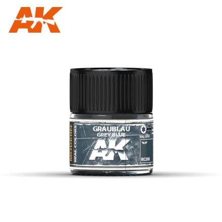 Real Color Paint - Graublau-Grey Blue RAL 5008, 10 ml