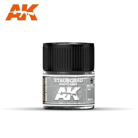 Real Color Paint - Staubgrau-Dusty Grey RAL 7037 10ml