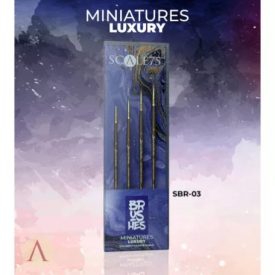 SBR-003 Complements MINIATURES LUXURY BRUSHES