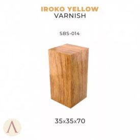 SBS-014 Complements IROKO YELLOW VARNISH-35X35X70