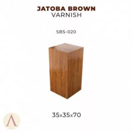 SBS-020 Complements JATOBA BROWN VARNISH-35X35X70