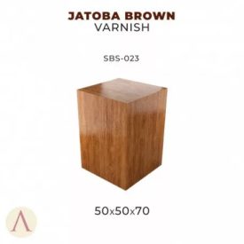 SBS-023 Complements JATOBA BROWN VARNISH-50X50X70
