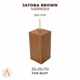SBS-029 Complements JATOBA BROWN VARNISH-35X35X70 BUST