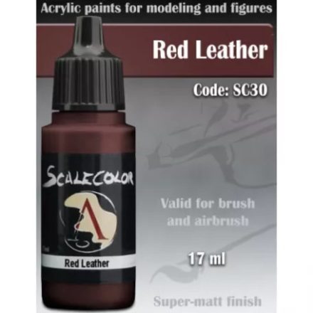 SC-30 Paints RED LEATHER