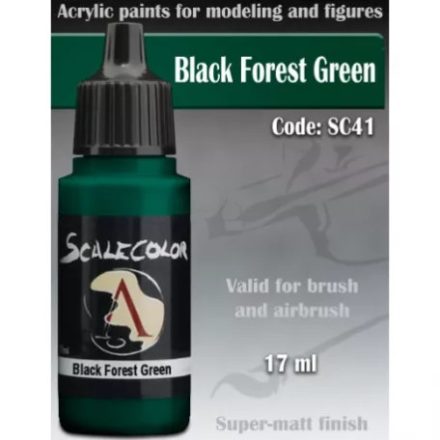 SC-41 Paints BLACK FOREST GREEN