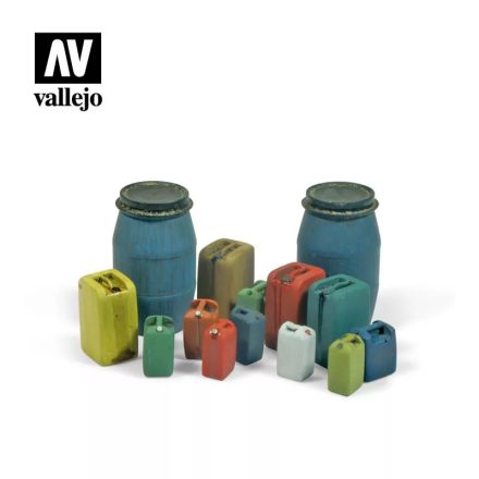 Assorted Modern Plastic Drums #2