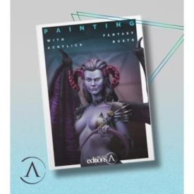 SEB-006EN A4 Books PAINTING WITH ACRYLICS - FANTASY BUSTS EN