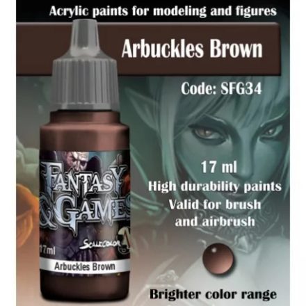 SFG-34 Paints ARBUCKLES BROWN