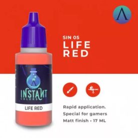 SIN-05 Paints LIFE RED