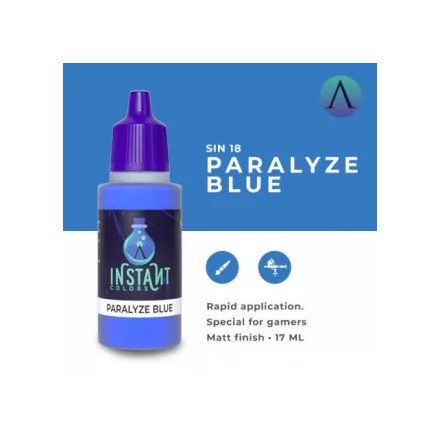 SIN-18 Paints PARALYZE BLUE