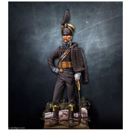HUSSAR OFFICER,BRUNSWICK 1815