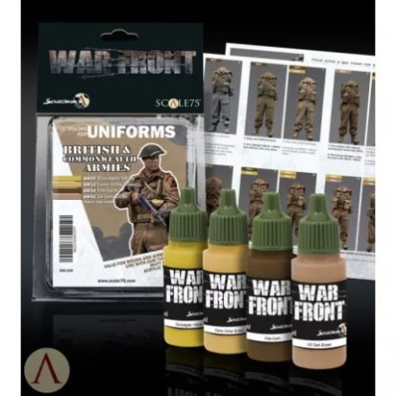 SSE-050 Paints BRITISH & COMMONWEALTH ARMIES