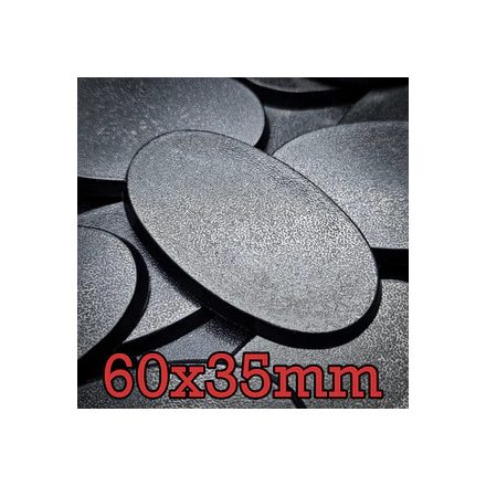 60*35mm Oval Base